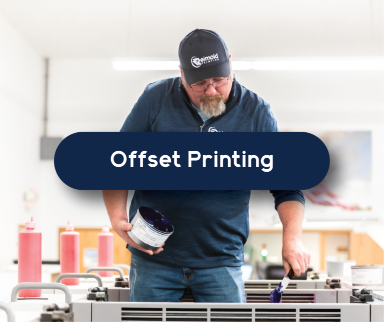 offset printing near me Saginaw MI at Reimold Printing