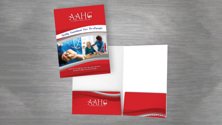 branded document folders near me Saginaw MI at Reimold Printing