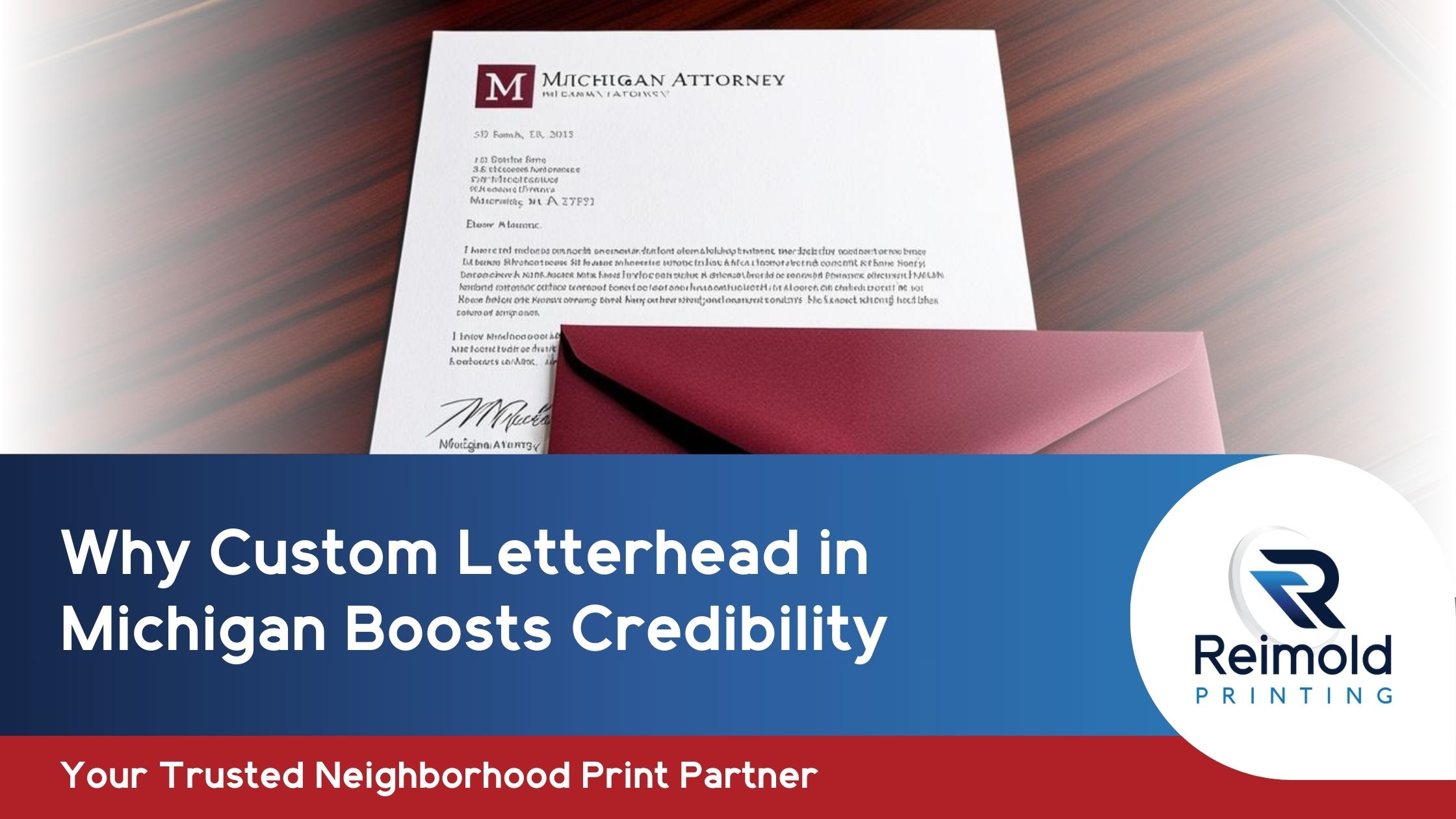 Custom Letterhead in Michigan