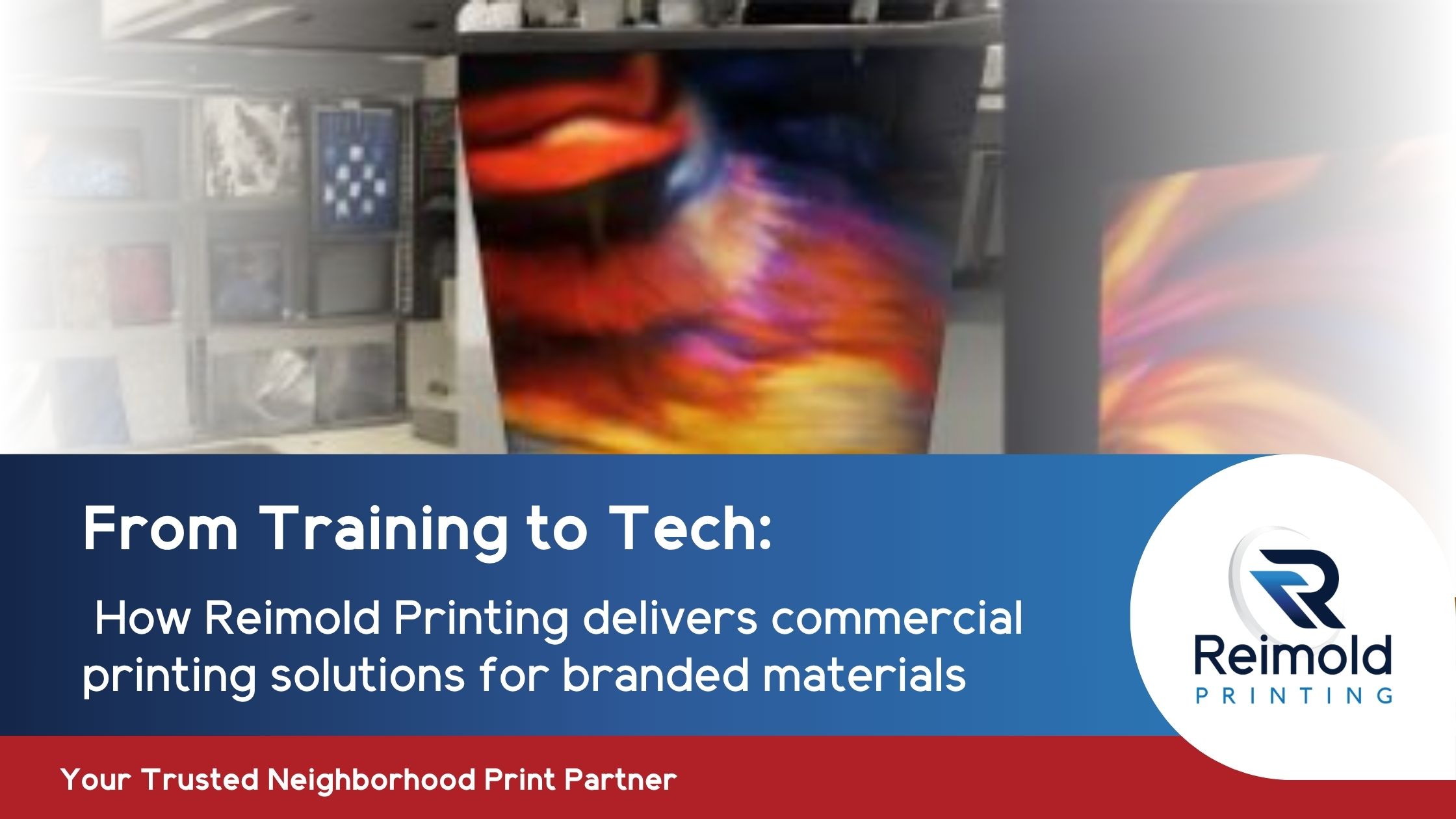 commercial printing solutions for branded materials