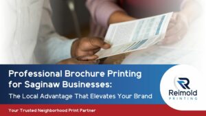 brochure printing for Saginaw