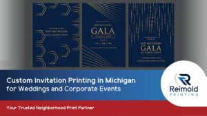 custom invitation printing Michigan