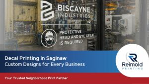decal printing Saginaw